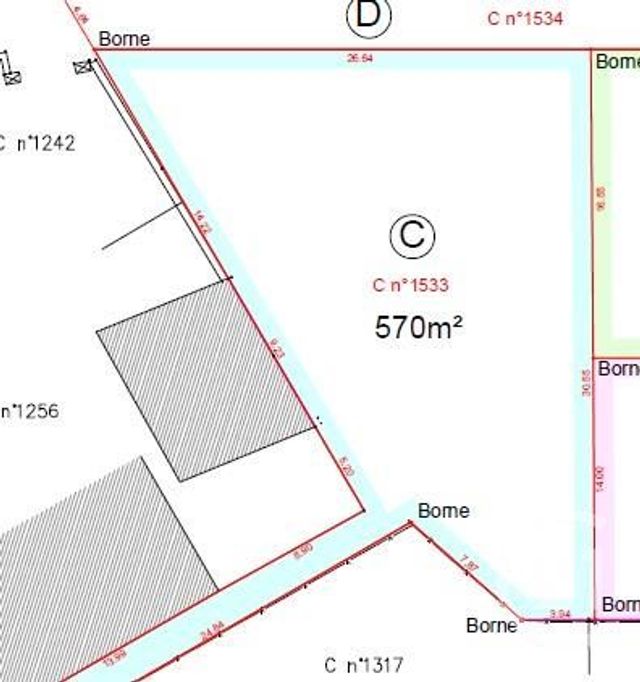 terrain à vendre - 434.0 m2 - LES GRANGES LE ROI - 91 - ILE-DE-FRANCE - Century 21 Ld Immobilier