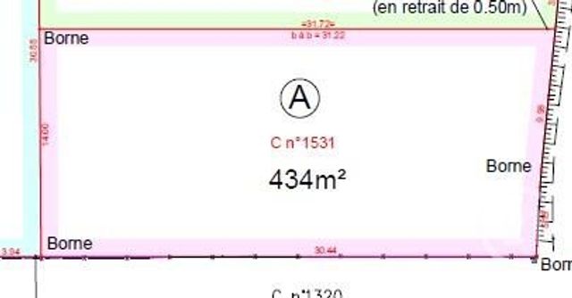 terrain à vendre - 434.0 m2 - LES GRANGES LE ROI - 91 - ILE-DE-FRANCE - Century 21 Ld Immobilier