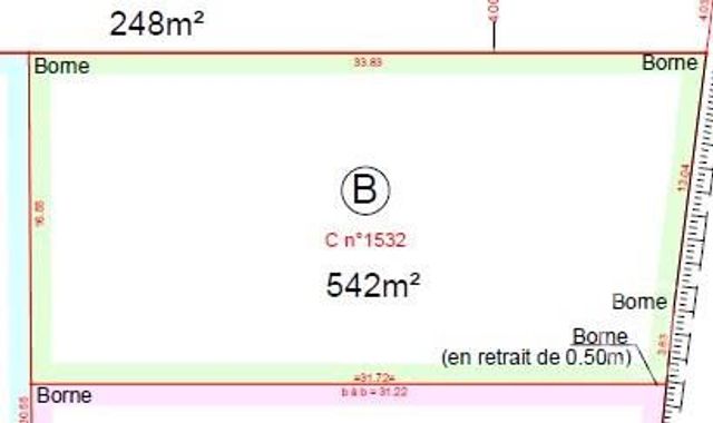 terrain à vendre - 434.0 m2 - LES GRANGES LE ROI - 91 - ILE-DE-FRANCE - Century 21 Ld Immobilier
