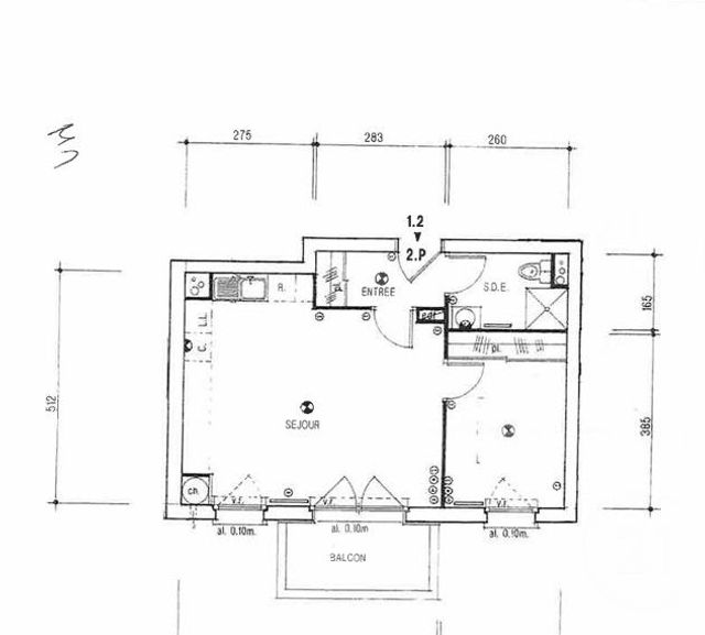 Appartement F2 à vendre - 2 pièces - 43.75 m2 - GOMETZ LA VILLE - 91 - ILE-DE-FRANCE - Century 21 Ld Immobilier